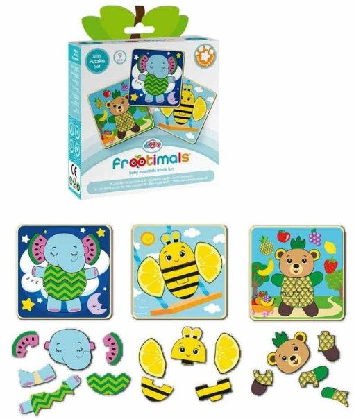 Комплект От Три Мини Пъзела - Пъзели - Kids Licensing - BebeMama