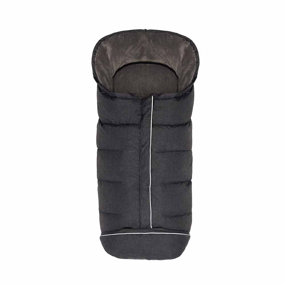 Зимно Чувалче За Детска Количка С Патешки Пух Fillikid Kibo - Dark Grey Melange - Зимни Чували - Fillikid - BebeMama