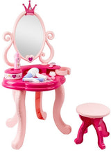 Тоалетка Голяма Със Стол И Чекмеджета 57Х49Х16 --- BebeMama