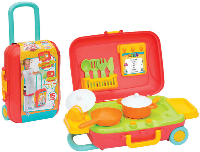 Кенди И Кен Карета С Печка И К-Т За Готвене С Изваждаща Се Дръжка 24Х36Х13 - Играчки - TheSmileOfYourBaby - BebeMama