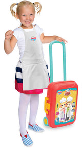 Кенди И Кен Карета С Печка И К-Т За Готвене С Изваждаща Се Дръжка 24Х36Х13 --- BebeMama