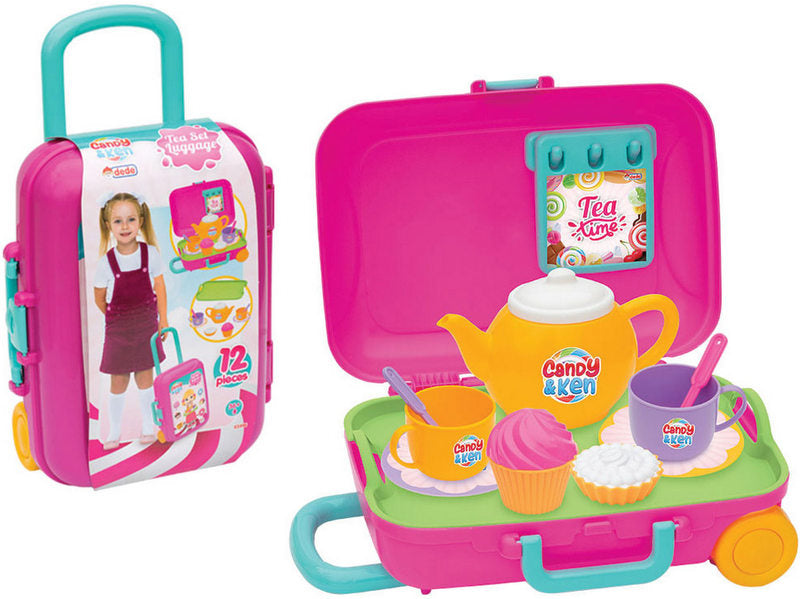 Кенди И Кен Карета С Комплект За Чай С Изваждаща Се Дръжка 24Х36Х13 - Играчки - TheSmileOfYourBaby - BebeMama