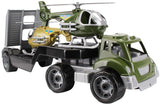 Камион Автовоз Военен Транспорт С Два Хеликоптера 65Х27Х20 --- BebeMama