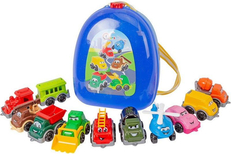 Раница С К-Т Коли И Машини 27Х22Х13 - Играчки - Thesmileofyourbaby - BebeMama