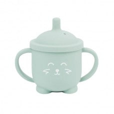 Силиконова Чаша Със Сламка Isy Cup - Чаши - Babymoov - BebeMama