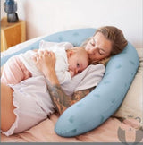 Възглавница За Бременни И За Кърмене B.Love Wind Blue --- BebeMama