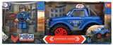 Полицейски Комплект С Фигурка С Подвижни Стави В Кутия 40X15X16 - Играчки - Thesmileofyourbaby - BebeMama