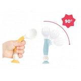 Комплект Гъвкави Прибори За Хранене - Прибори - Badabulle - BebeMama