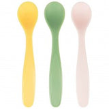 Меки Лъжици 3 Броя Pastel - Прибори - Badabulle - BebeMama