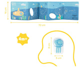 Книжка За Баня С Кукла-Октопод - Играчки За Баня - Badabulle - BebeMama