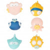 Играчки За Баня 6 Броя Pastel - Играчки За Баня - Badabulle - BebeMama