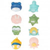 Играчки За Баня 8 Броя Pastel - Играчки За Баня - Badabulle - BebeMama