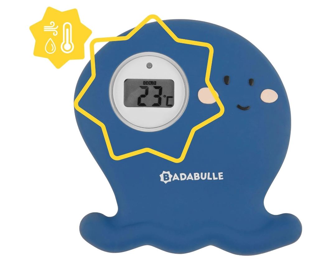 Дигитален Термометър За Стая И Вана Октопод - Термометри - Badabulle - BebeMama