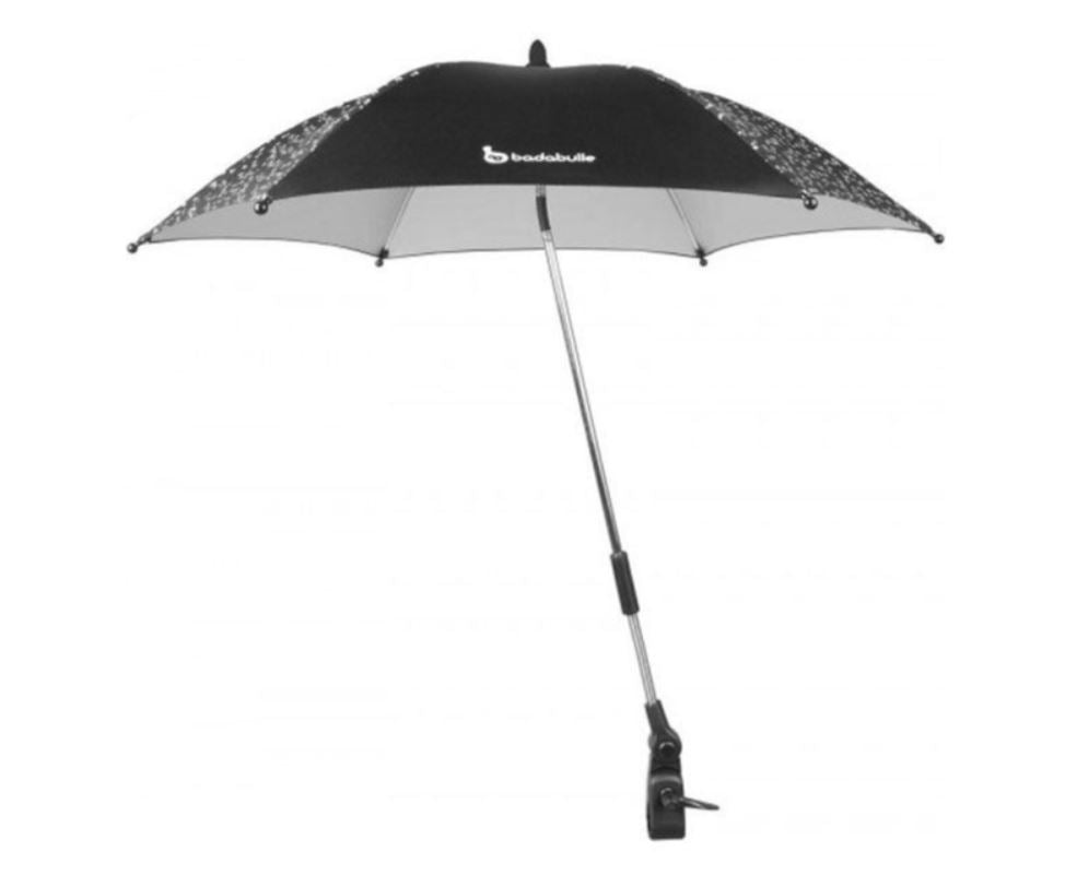 Чадър За Количка С Upf 50+ Черен - Чадъри И Дъждобрани - Badabulle - BebeMama