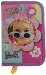 Несер Барби 21 Х15 Х 4 С 1 Цип С 2 Отделения С 45 Места За Химикали И Моливи И 4 Места Да Линия Острилка И Гума - Детски Раници - Thesmileofyourbaby - BebeMama