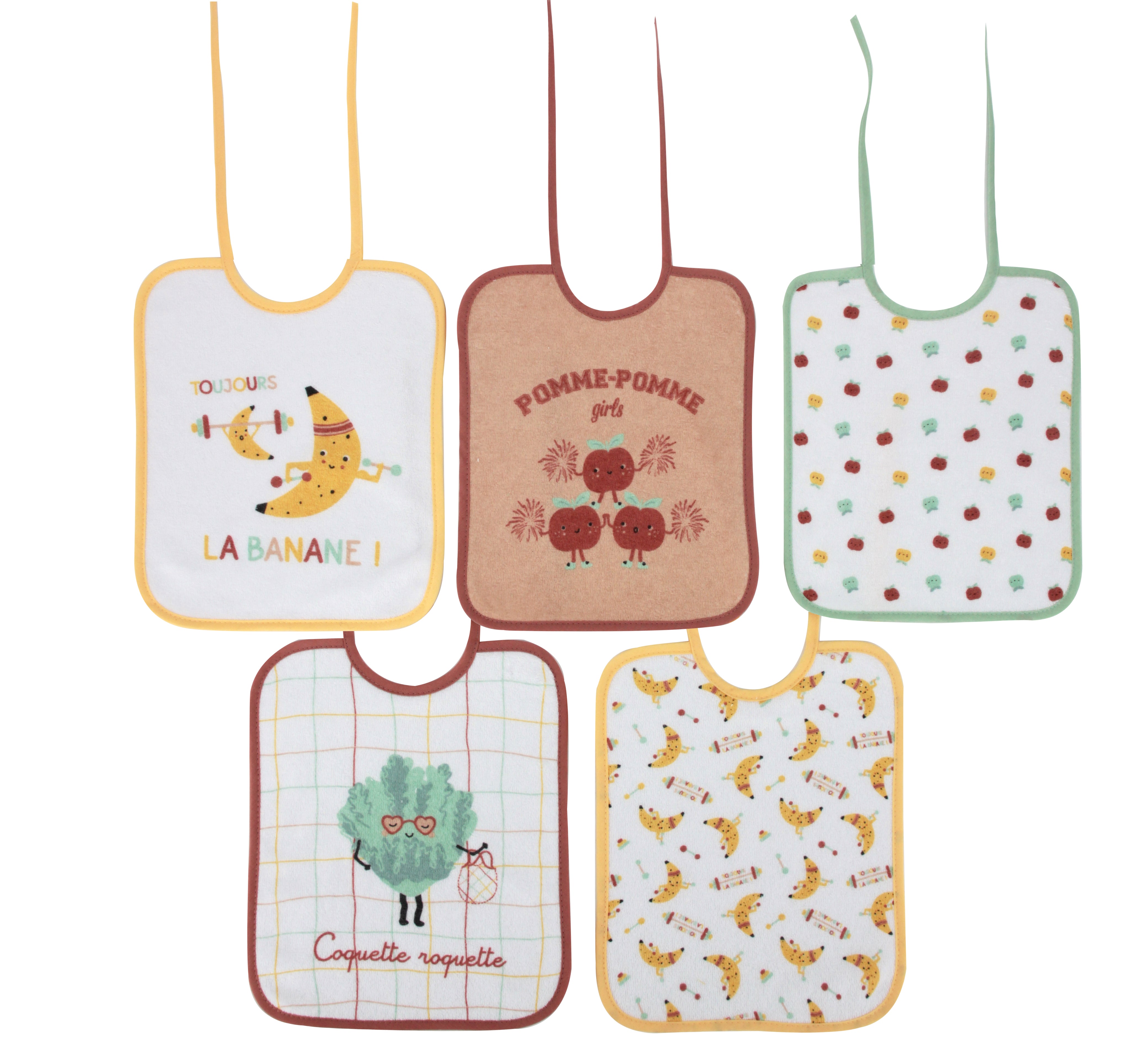 Комплект От Лигавници 0+ Месеца 5Бр. Babycalin --- BebeMama