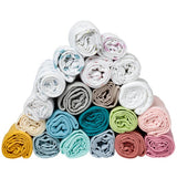 Комплект 2 Броя Чаршафи 60x120 См - Тропически-Бял Babycalin --- BebeMama