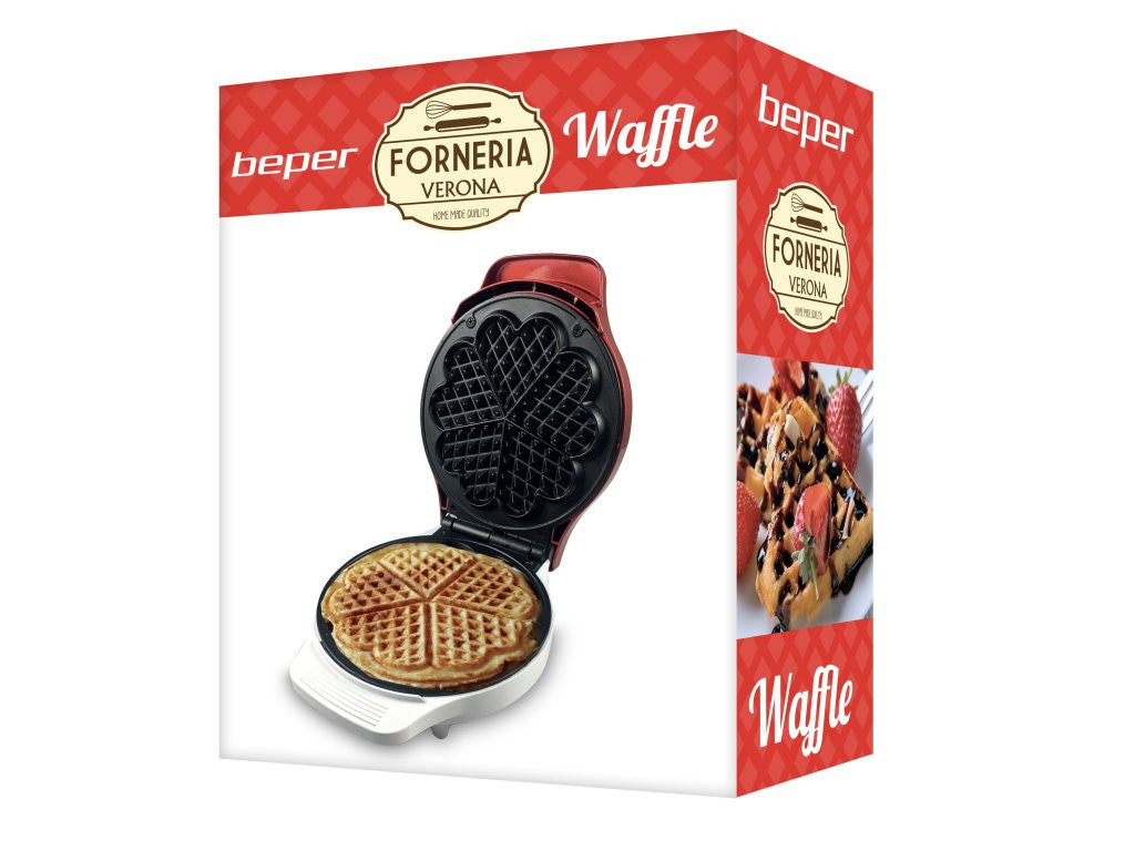 Гофретник Beper BT.603Y, Червен --- BebeMama