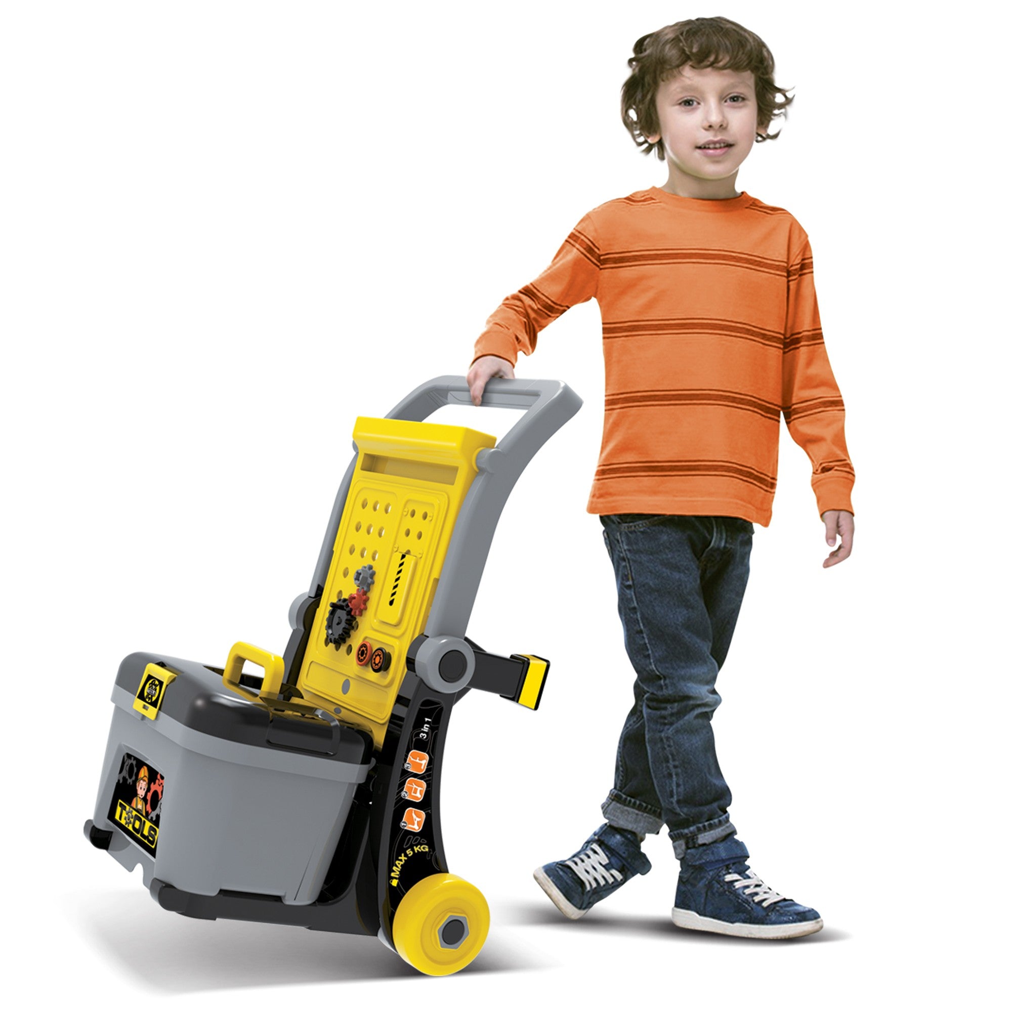 Детски комплект с инструменти Buba 008-928 Deluxe tool set Куфар - Инструменти - Buba - BebeMama