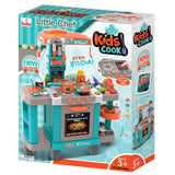 Детска кухня с реакция при докосване Buba 008-938А Синя - Кухни И Готварски Пособия - Buba - BebeMama