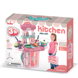 Комплект Кухня Buba Куфар 008-971 Розова --- BebeMama