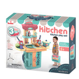 Комплект Кухня Buba Куфар 008-976 Синя --- BebeMama