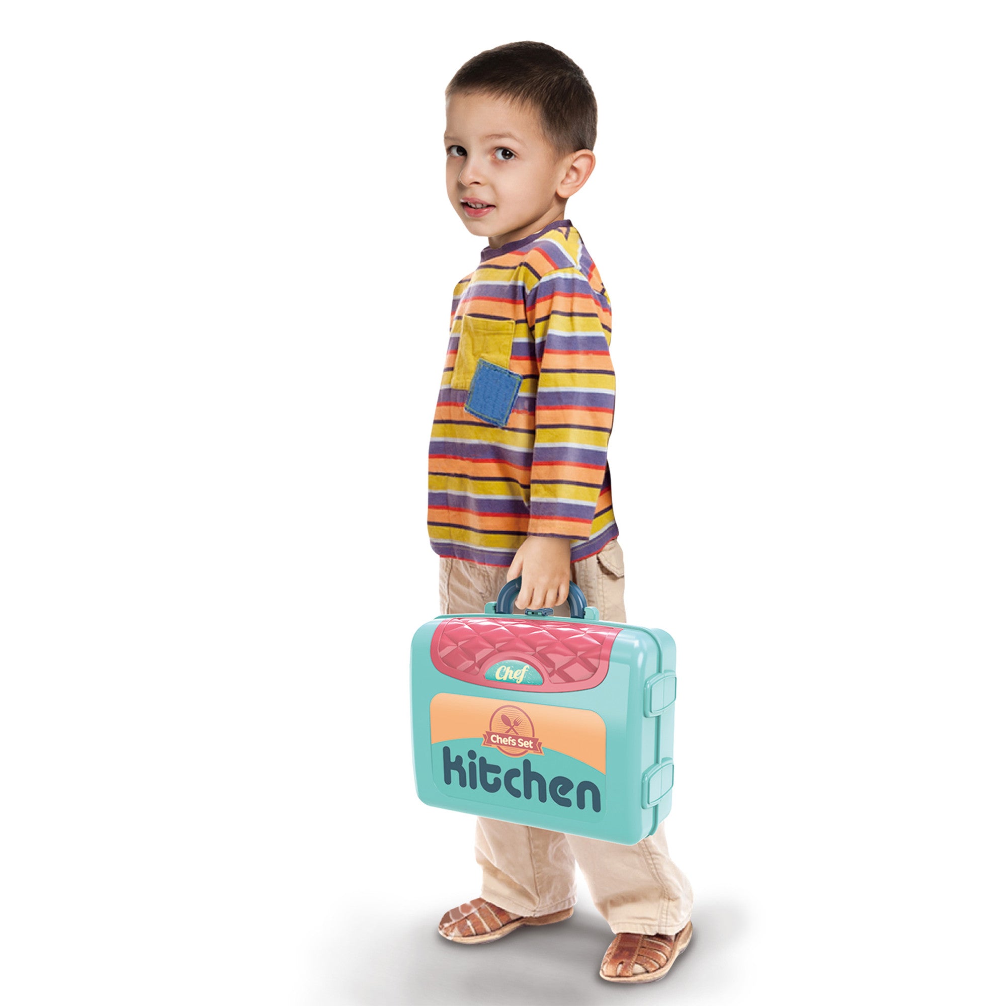 Комплект Кухня Buba Куфар 008-976 Синя --- BebeMama