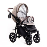 Бебешка количка Buba Estilo 920 3 в 1 Бежова --- BebeMama