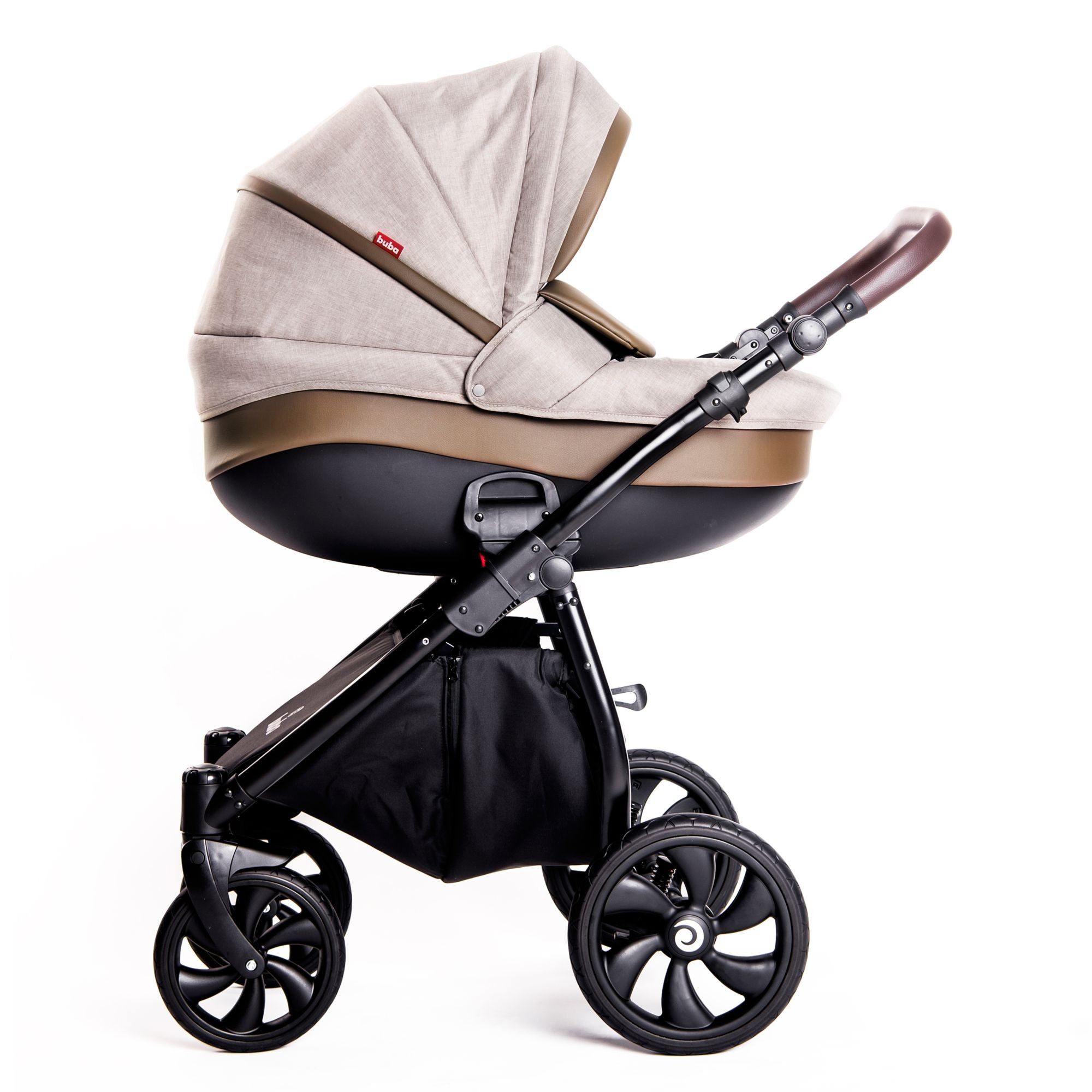 Бебешка количка Buba Estilo 920 3 в 1 Бежова - Комбинирани Колички - Buba - BebeMama