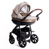 Бебешка количка Buba Estilo 920 3 в 1 Бежова --- BebeMama