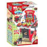 Детска кухня Buba Little Chef 008-930 Куфар Червена --- BebeMama