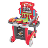 Детска кухня Buba Little Chef 008-930 Куфар Червена --- BebeMama