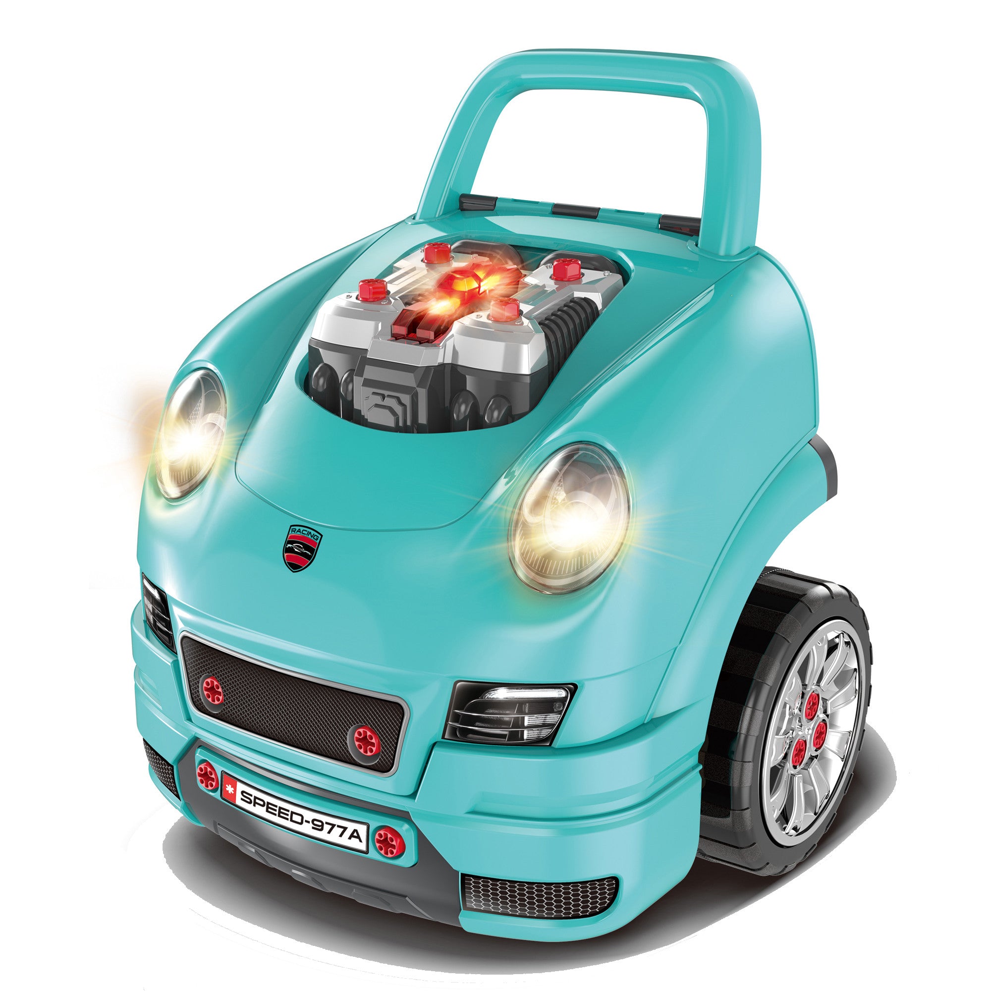 Детски интерактивен автомобил/игра Buba Motor Sport 008-977А син --- BebeMama
