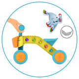 Колело За Яздене Chillafish Itsibitsi Blocks Жълто --- BebeMama