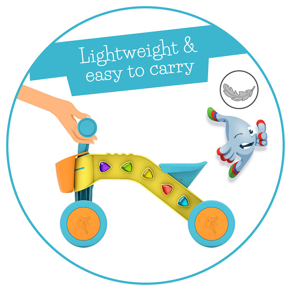 Колело За Яздене Chillafish Itsibitsi Blocks Жълто --- BebeMama