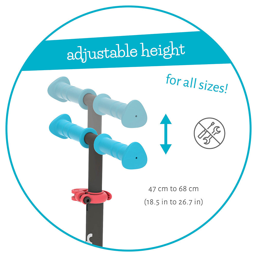 Тротинетка Chillafish Scotti Синя --- BebeMama