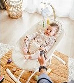 Електрическа Бебешка Люлка С Дистанционно Управление, Cream --- BebeMama