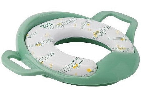 Седалка За Тоалетна С Дръжки Зелена - Аксесоари За Баня - Badabulle - BebeMama