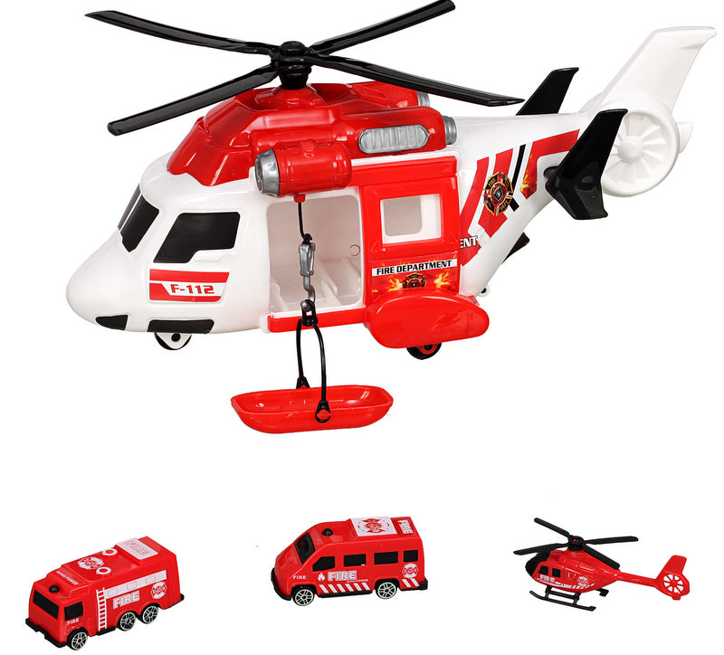 Хеликоптер Пожарникарски С 3 Машини 53Х20Х14 --- BebeMama