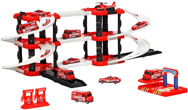 Паркинг Голям 3 Етажа И 2 Писти Пожарна Станция 44Х38Х7 --- BebeMama