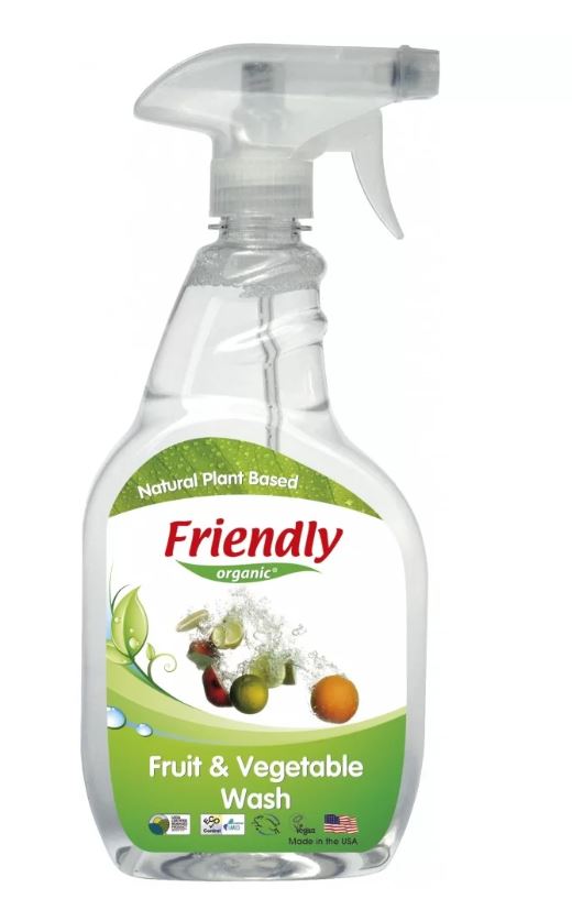 Препарат За Измиване На Плодове И Зеленчуци 650 Мл - Препарати За Съдове - Friendly Organic - BebeMama