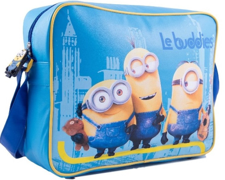 Чанта За Обяд Миньоните 37 X 27 X 11.5 Термично Изолирана Отваряне С Цип Регулируема Презрамка Подходяща За Училище Градина Екскурзия Изкуствена Кожа - Термо Чанти И Кутии - Thesmileofyourbaby - BebeMama