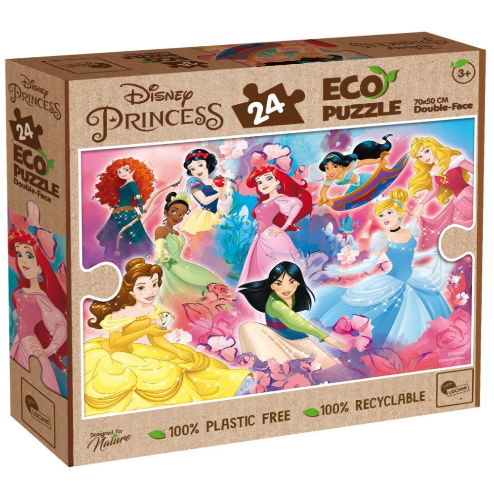 Пъзел 24 Ч. Eco-Puzzle Df Princess - Пъзели - Lisciani - BebeMama