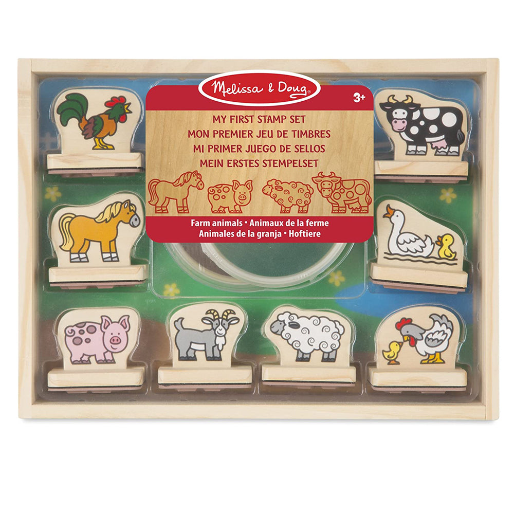 Моите Първи Печати - Фермата - Играчки - Melissa And Doug - BebeMama