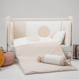 U516 Сп.К-Кт 5Ч. Beige 100X150Cm - Спални Комплекти - Bebetto - BebeMama