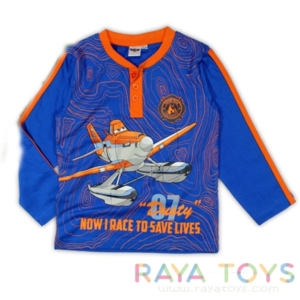 Блуза Planes Синьо 128 - Блузки - E Plus M - BebeMama