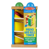 Дървена Кула С Топчета И Чук - Дървени Играчки - Melissa And Doug - BebeMama