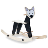 Дървена Люлка 2 В 1 Rock N Swing Zebra - Коли И Кончета За Яздене - Hauck - BebeMama