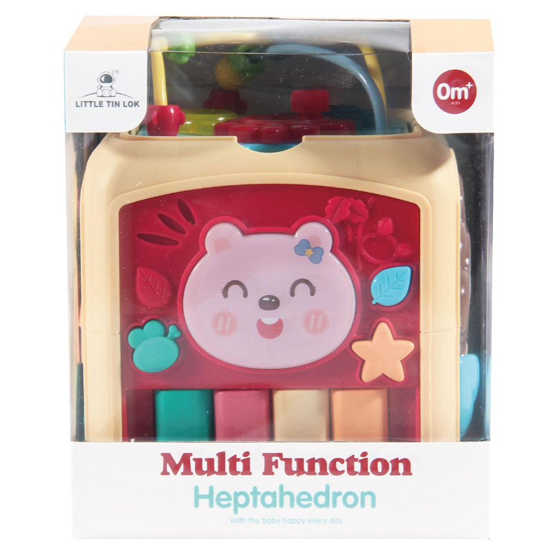 Бебешки Куб Мултифункционален - Занимателни Играчки - Raya Toys - BebeMama