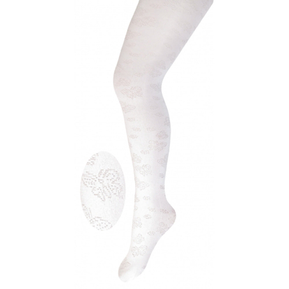 B1204 Чорапогащи Жакард С Микрофибър 140/158 - Чорапогащници - Brand - BebeMama